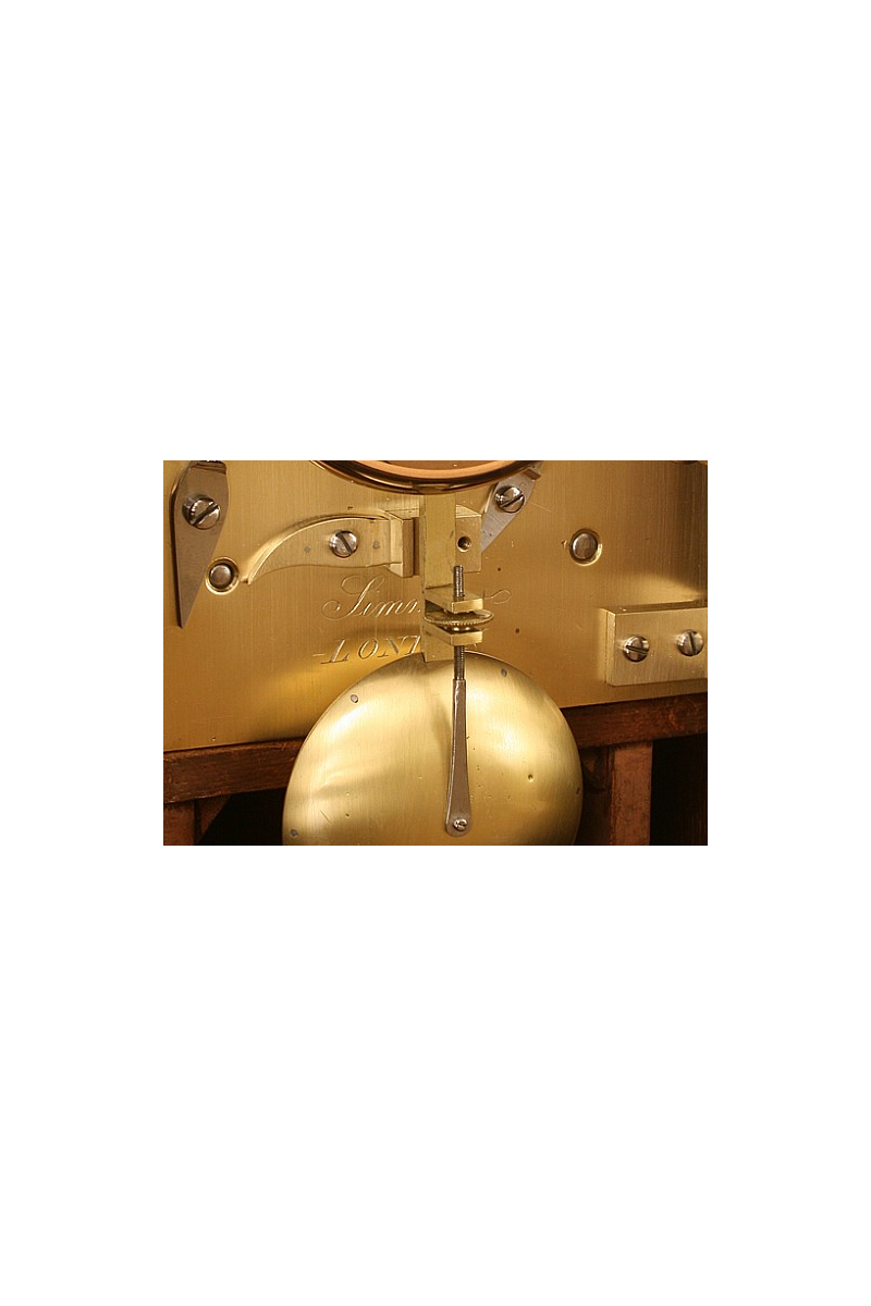 High Quality Rosewood veneered Antique Bracket Clock by Simmons of London