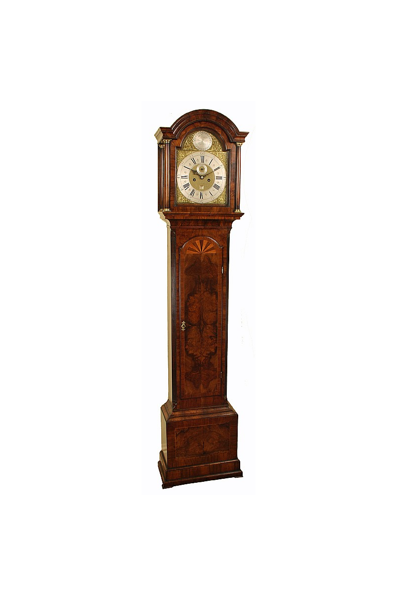 Walnut Grandfather/Longcase Clock by Newman of Norwich