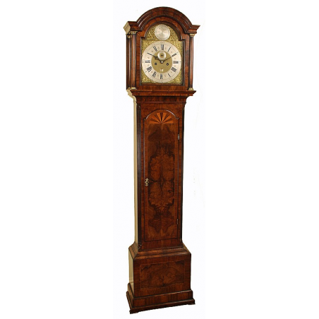 Walnut Grandfather/Longcase Clock by Newman of Norwich