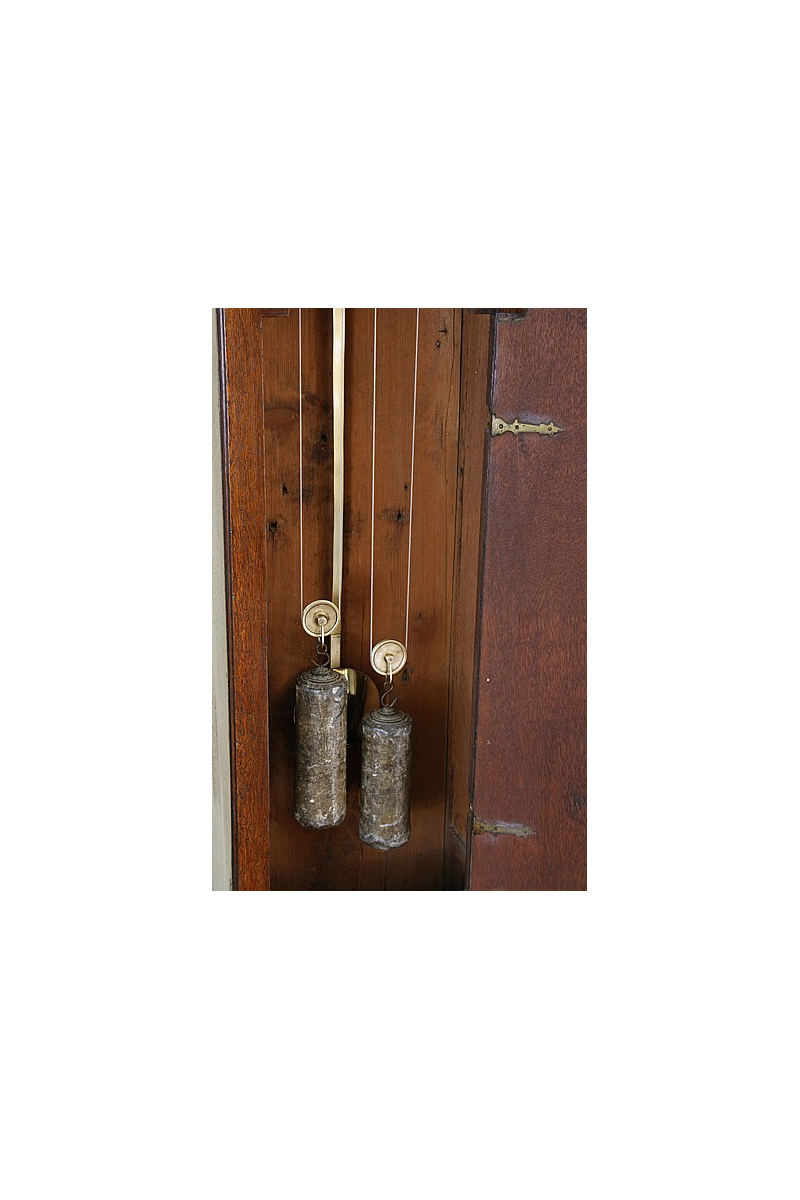 Oak Antique Longcase Clock by Charles Jaques of Chichester