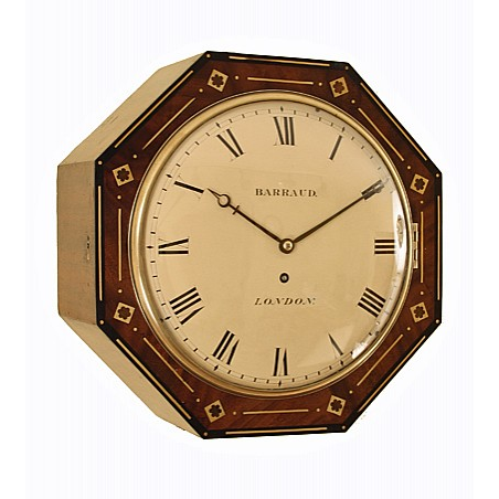 Antique wall clock by Barraud of London