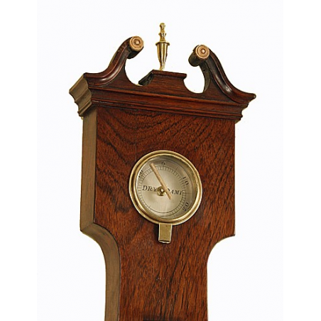 Rosewood Wheel Barometer By Huggins of Colchester
