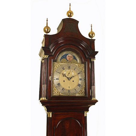 Moonphase London Longcase Clock by Aynsworth Thwaites