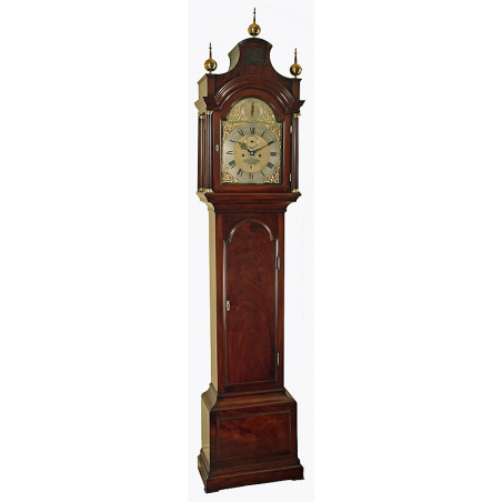 London Longcase Clock by Edward Taylor with Rare Alarm Feature