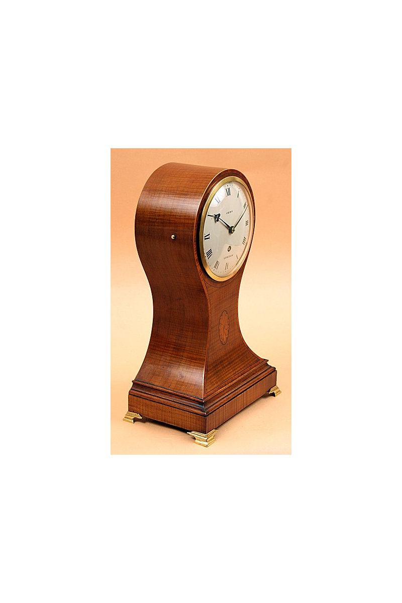 Small Fusee Mantel Clock by Jump of London