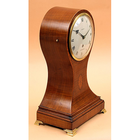 Small Fusee Mantel Clock by Jump of London
