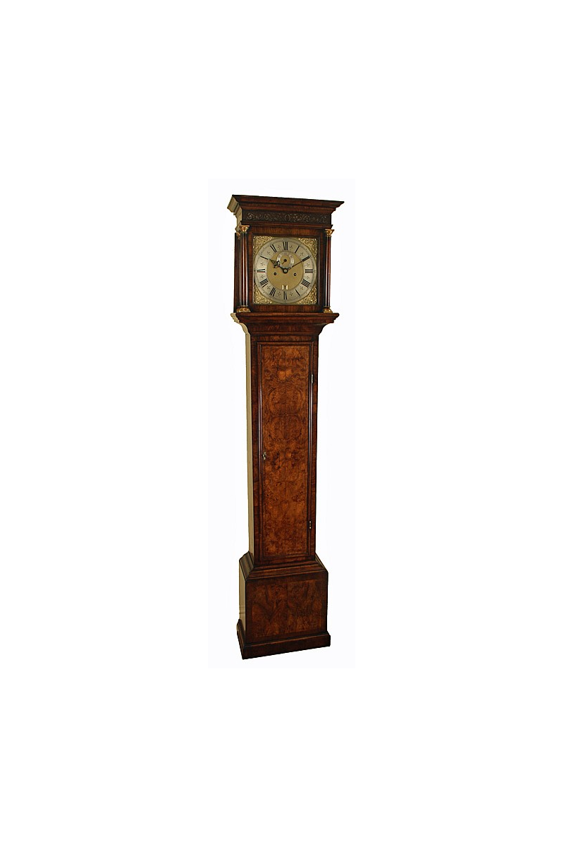 Walnut Longcase Clock by Williamson of London