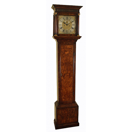 Walnut Longcase Clock by Williamson of London