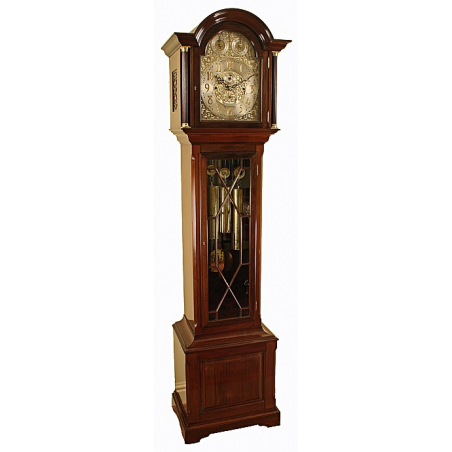 An impressive quarter striking Regulator Grandfather Clock by Mann of Gloucester