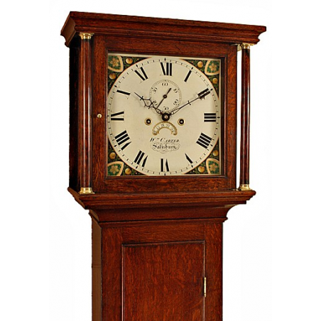 Carter of Salisbury Oak Longcase Clock
