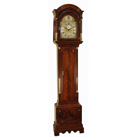 London Mahogany Longcase Clock by William Skeggs