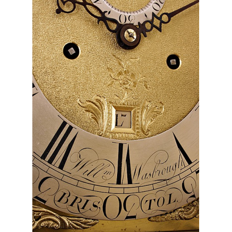 West Country Longcase Clock by William Wasbrough of Bristol