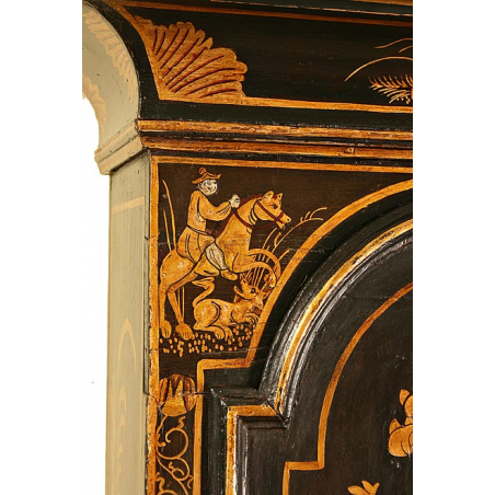 18th Century Chinoiserie decorated Longcase Clock by Estwick of London