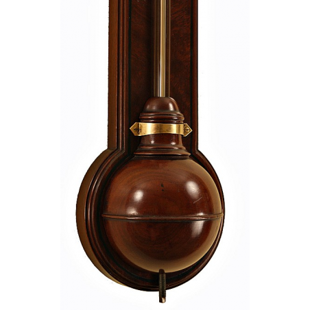 Mahogany Stick Barometer by Jacob Abraham of Bath