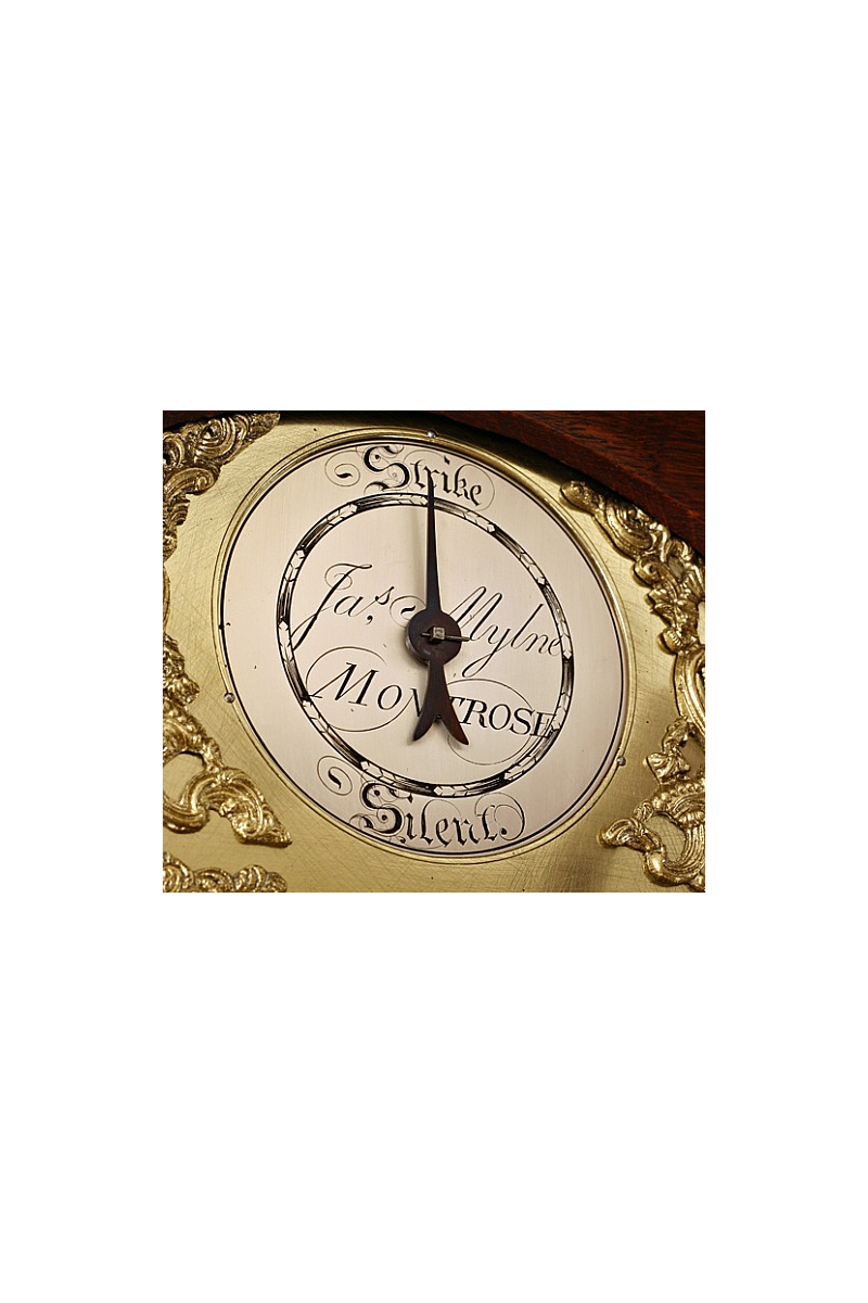 Scottish Oak Longcase Clock by Mylne of Montrose