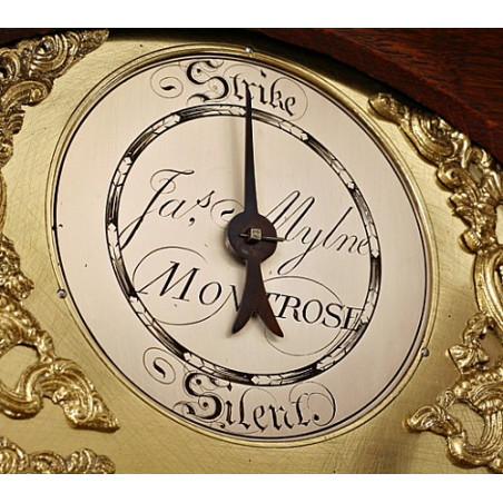 Scottish Oak Longcase Clock by Mylne of Montrose