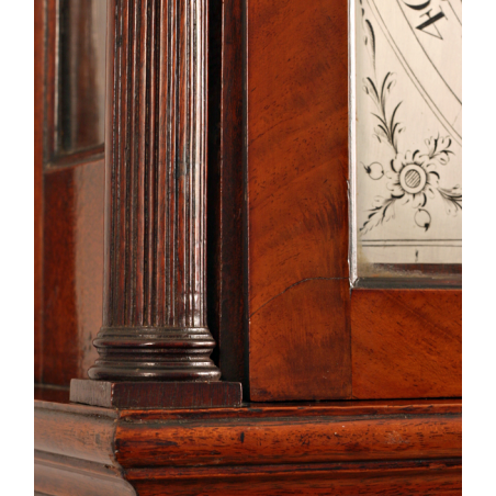 Elegant Mahogany Longcase Clock by Lee of High Wycombe