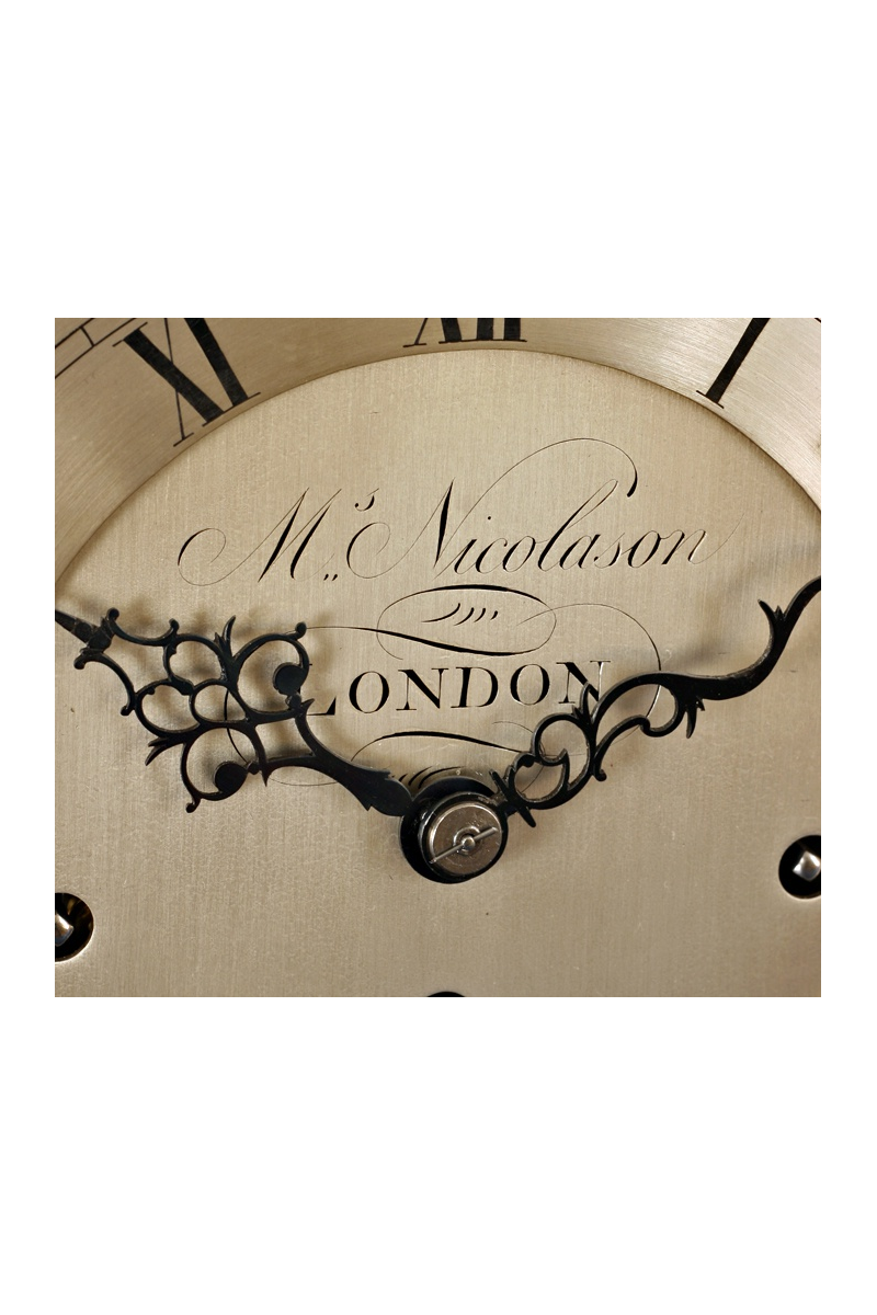 Verge Bracket/Table Clock by Nicolason of London Verge Bracket/Table Clock by Nicolason of London