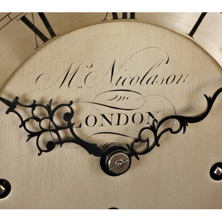 Verge Bracket/Table Clock by Nicolason of London