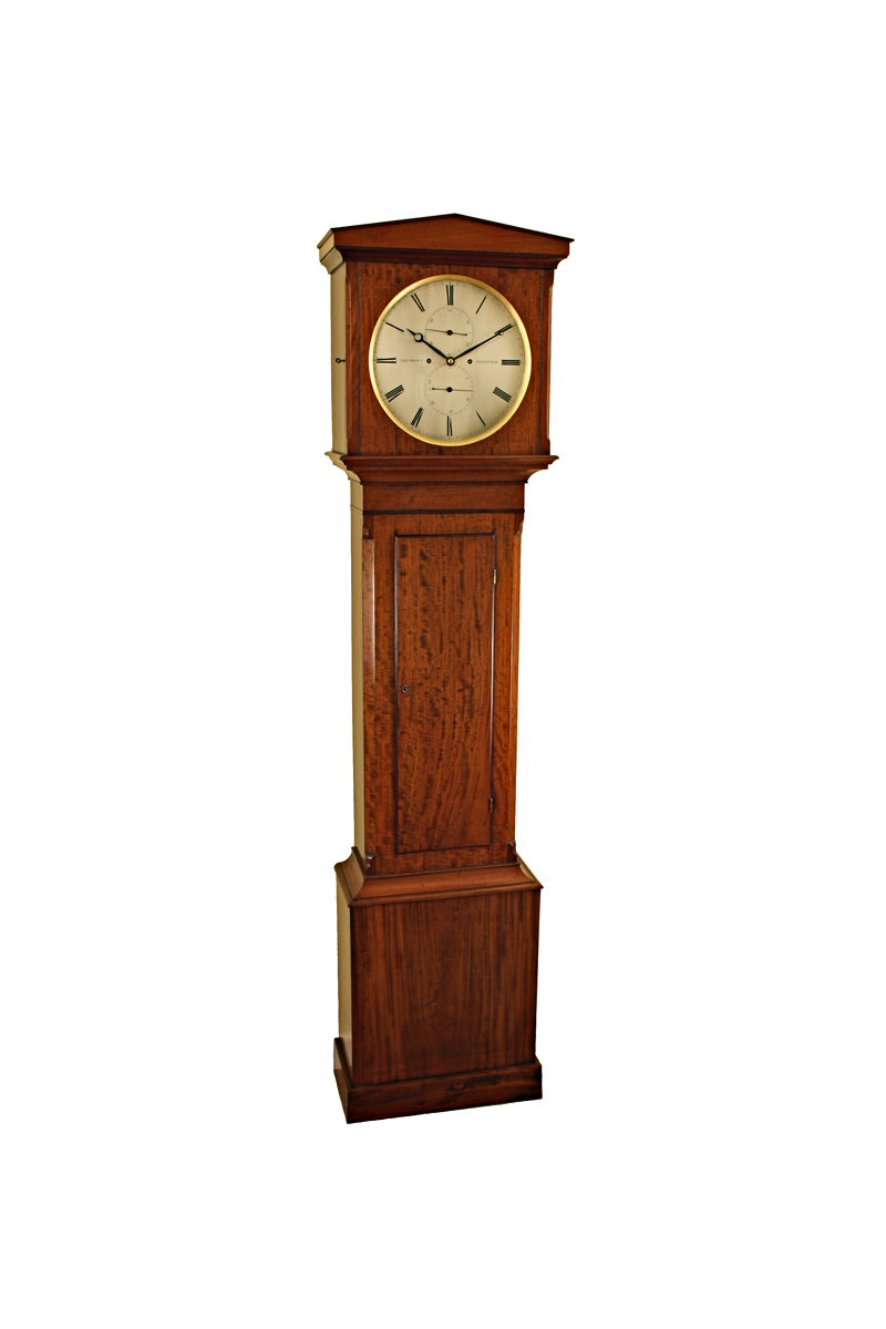 Regulator Style Scottish Longcase Clock by Brown of Edinburgh