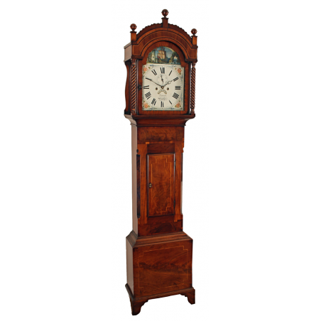 Rocking Ship Longcase Clock by Vincent of Bath