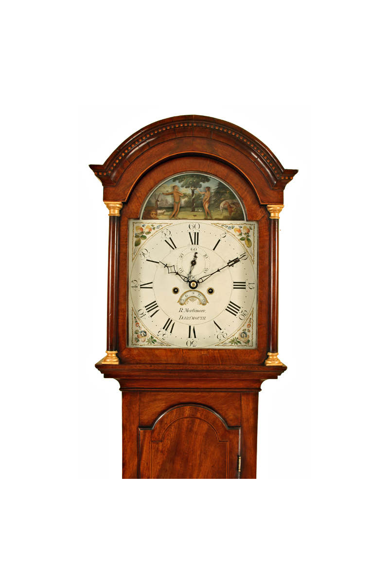 Rare Automata Longcase Clock by Mortimore of Dartmouth Rare Automata Longcase Clock by Mortimore of Dartmouth