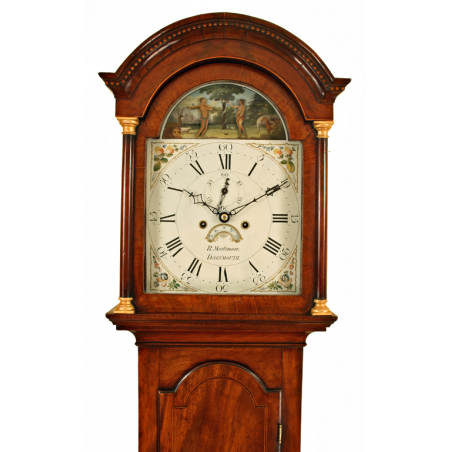 Rare Automata Longcase Clock by Mortimore of Dartmouth