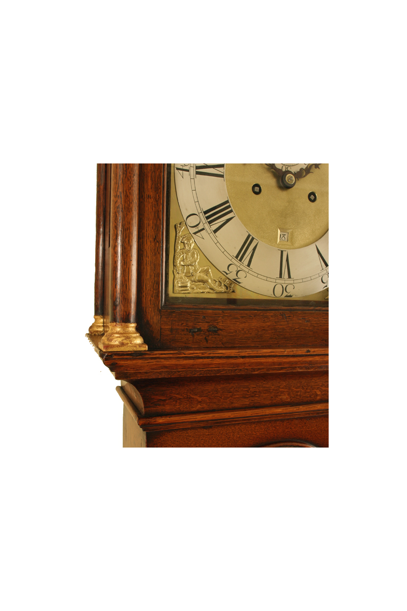 Oak Longcase Clock by Amyott of Norwich Oak Longcase Clock by Amyott of Norwich