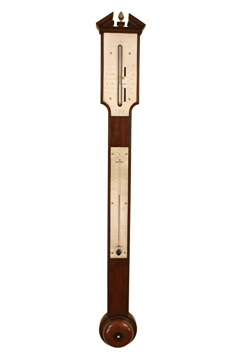 Rare Stick Barometer by Lincoln of London