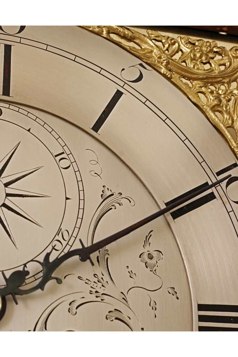 Oak Longcase Clock by Mayhew of Woodbridge