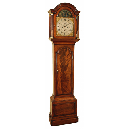 Rare Automata Longcase Clock by Thomas Oliver of Hitchin
