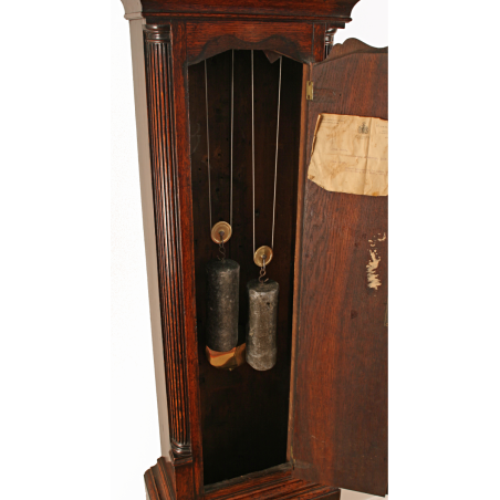 Oak Longcase Clock by John Scott of Edinburgh