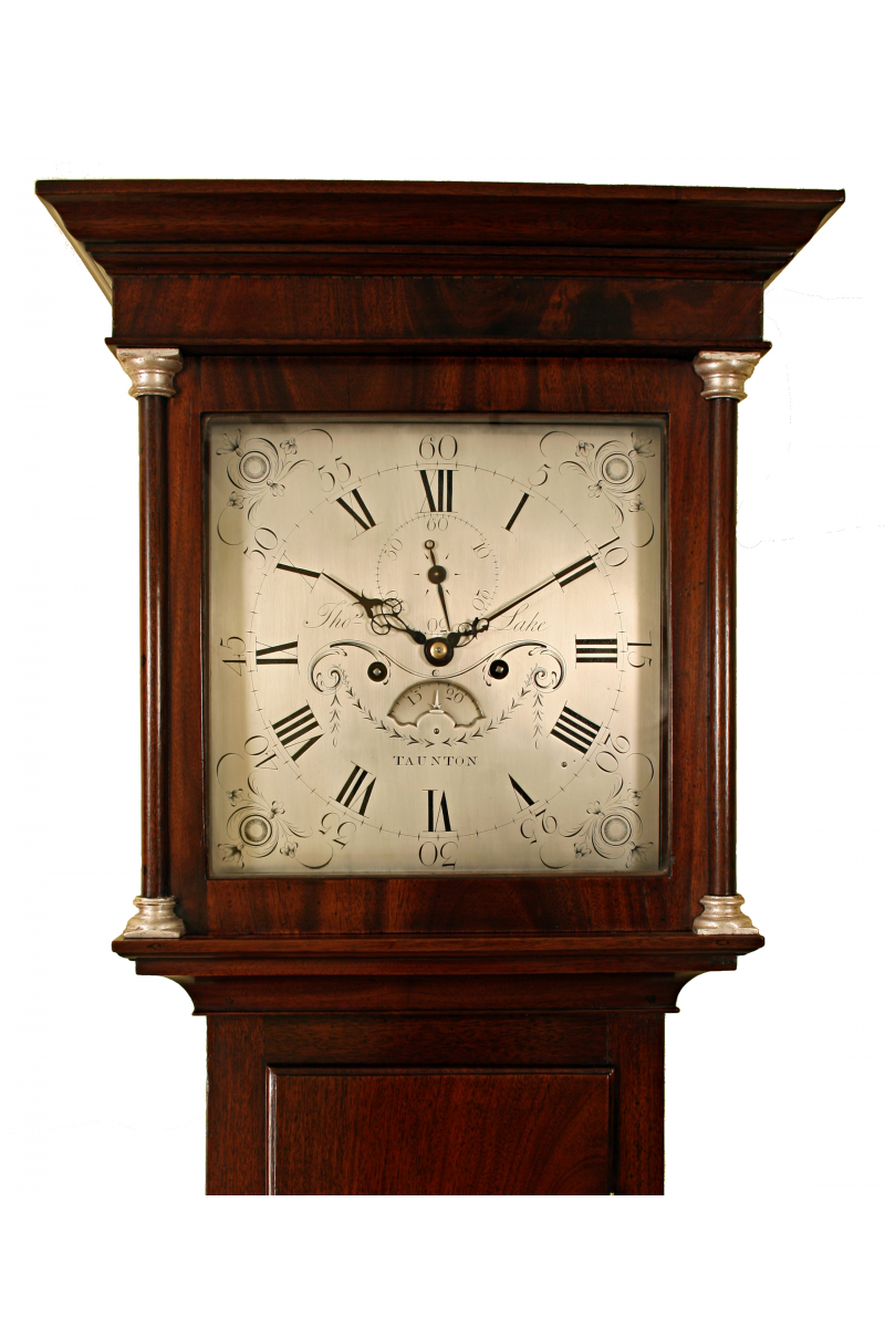 Small Somerset Longcase Clock by Lake of Taunton