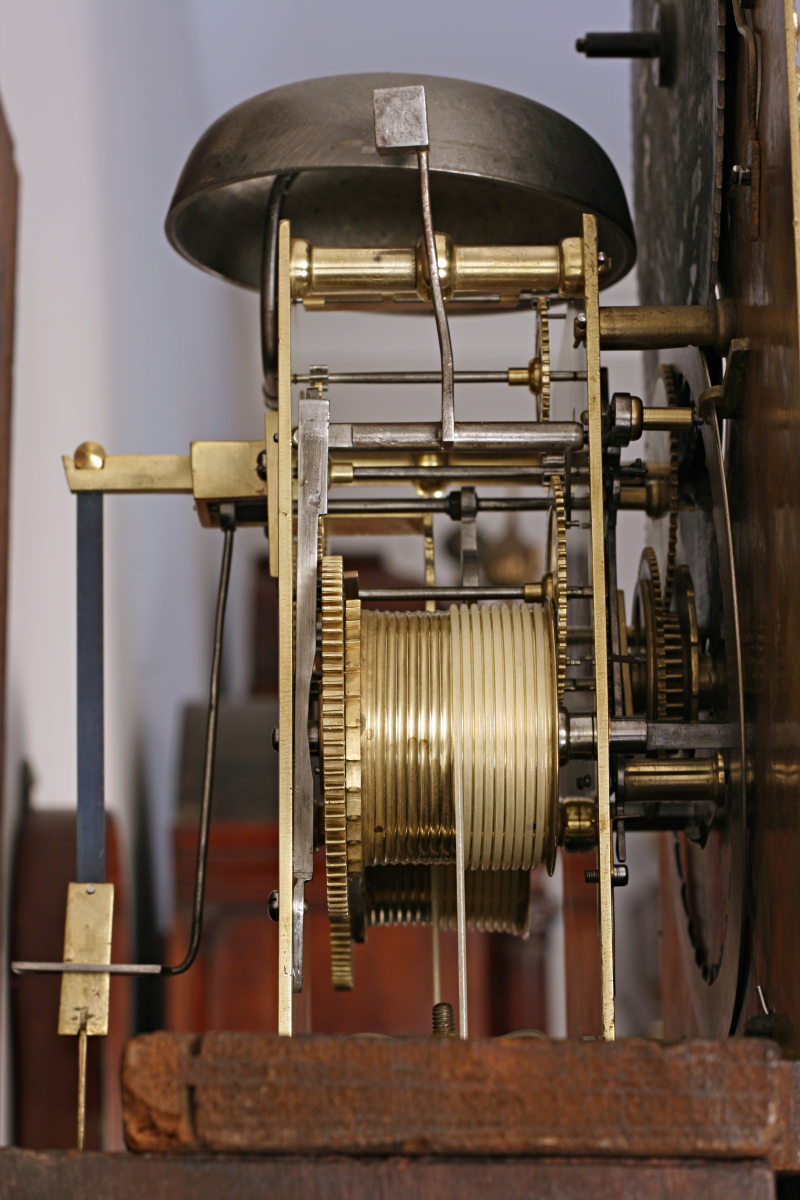 London Longcase Clock by Thomas Hackney with Moonphase