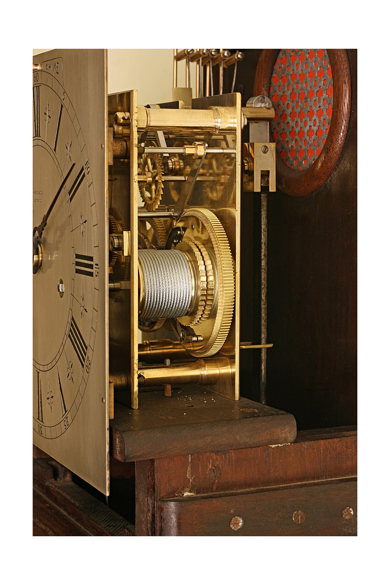 An elegant Scottish longcase clock by Howden of Edinburgh