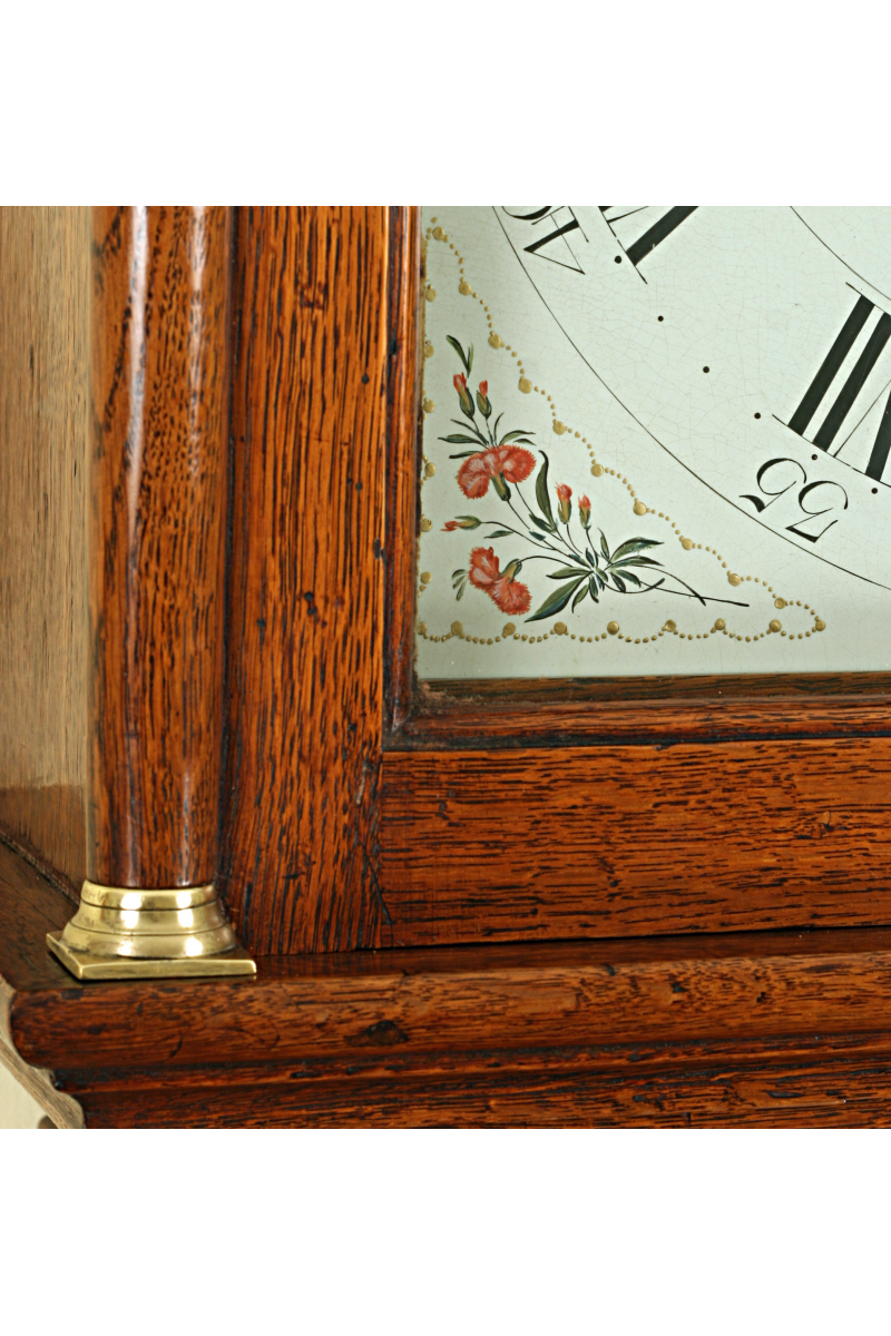 Early 19th century oak longcase clock