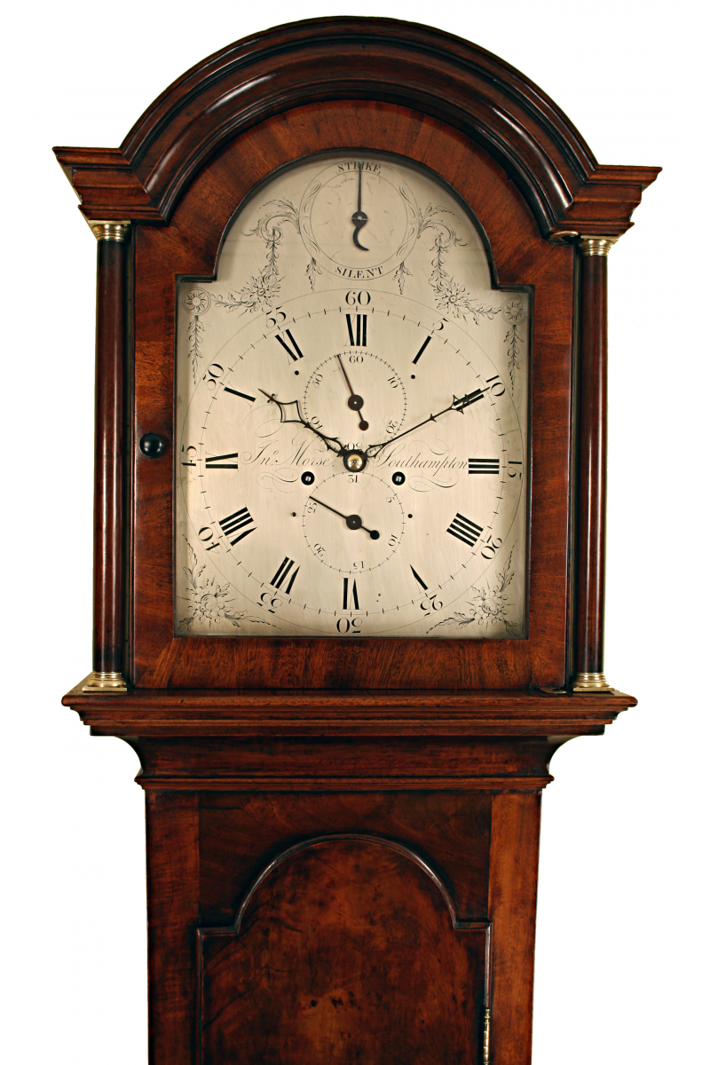 Mahogany Longcase clock by Morse of Southampton