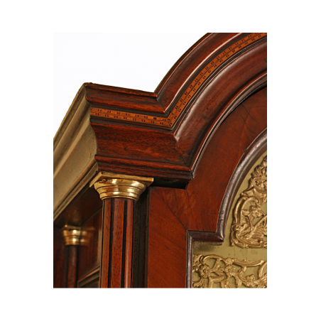 Small Mahogany Longcase clock by Handy of Uxbridge