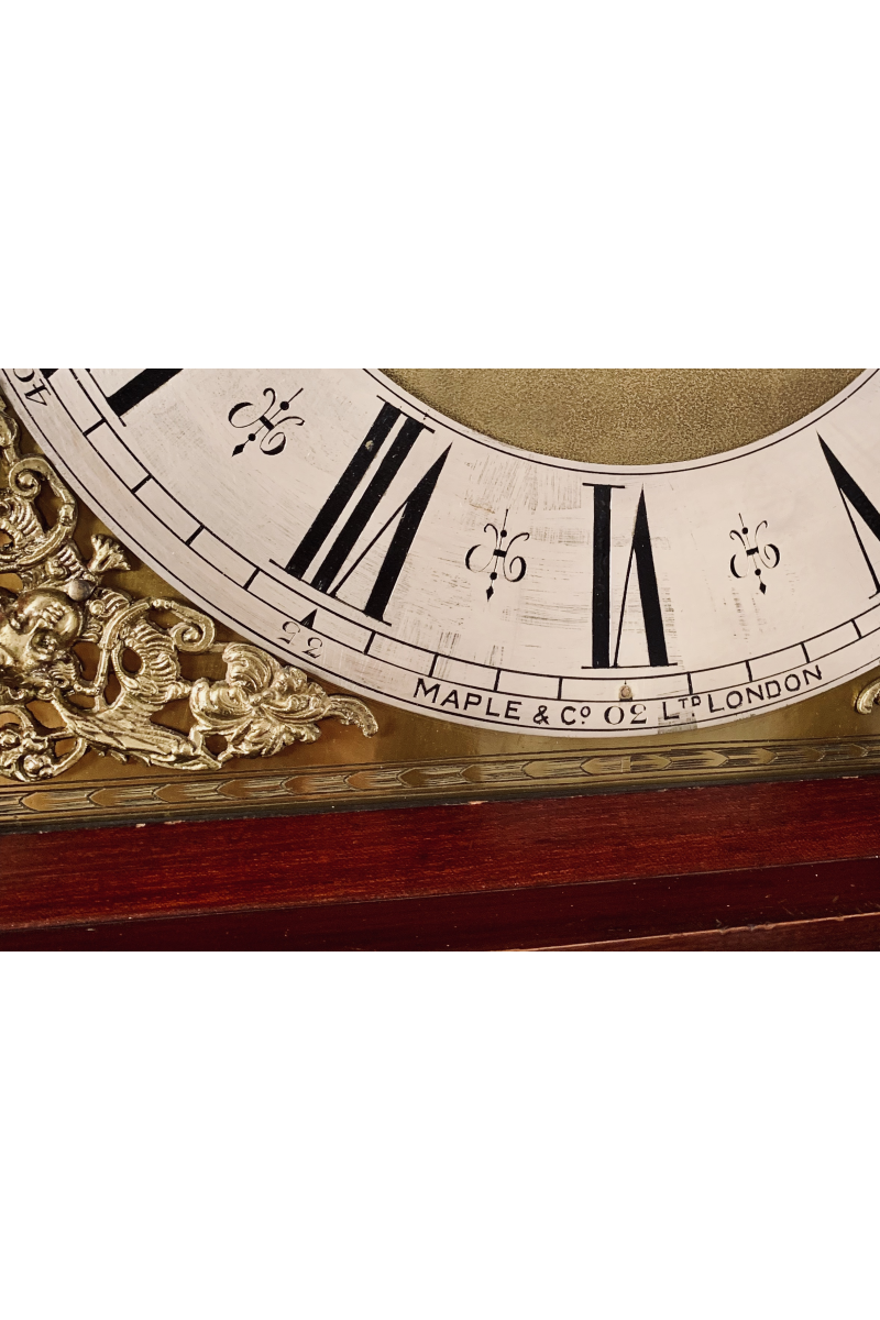 Edwardian longcase clock by Maple & Co of London Edwardian longcase clock by Maple & Co of London