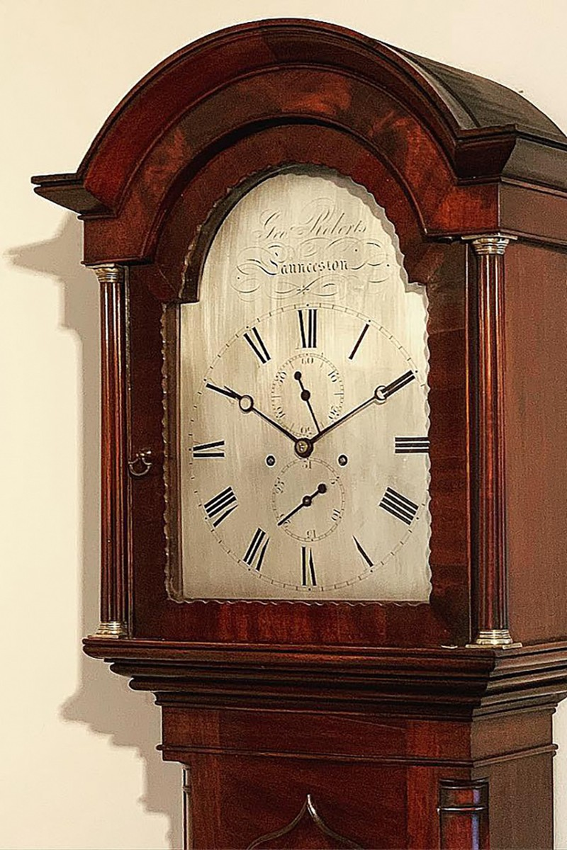 Corbin Clock Cornish Grandfather Clock by Roberts of Launceston