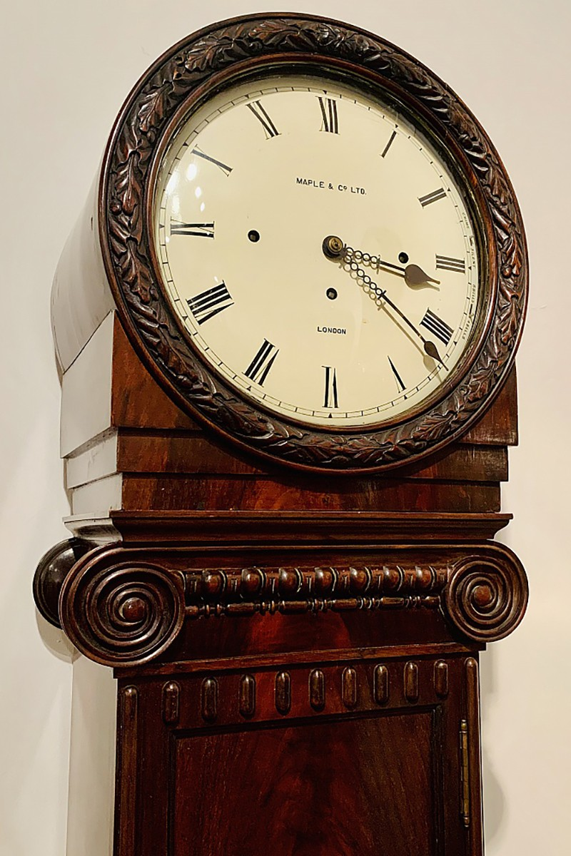 Unusual Edwardian longcase...