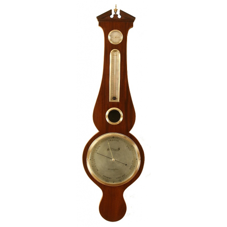 Antique Wheel Barometer by Matthew Woller of Birmingham