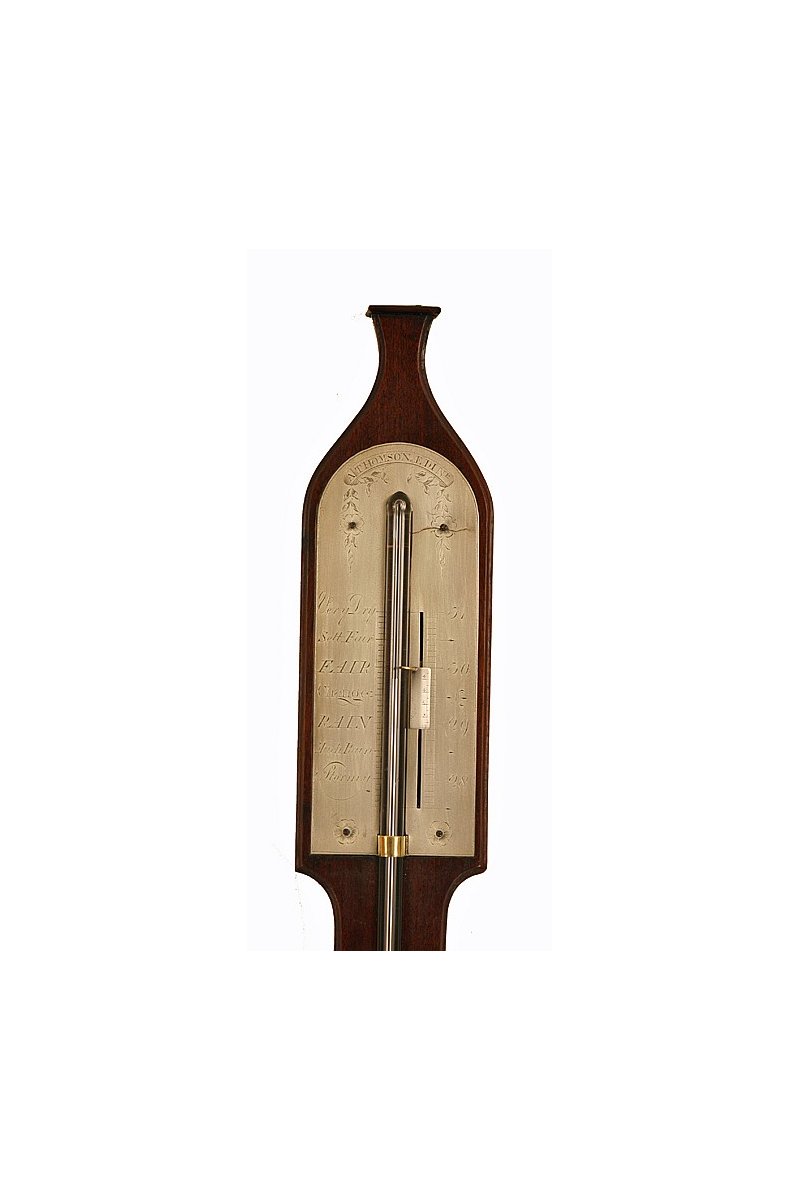 Antique Mercury Stick Barometer by Thomson of Edinburgh Antique Mercury Stick Barometer by Thomson of Edinburgh