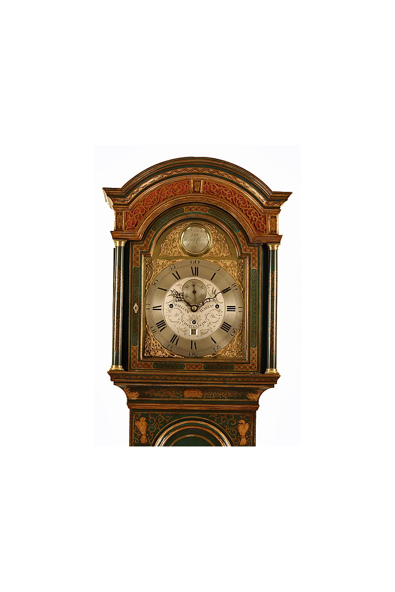 Chinoiserie Longcase Clock by William Harris of Chippenham