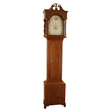 Antique Grandfather Clock by Pitt of Tetbury