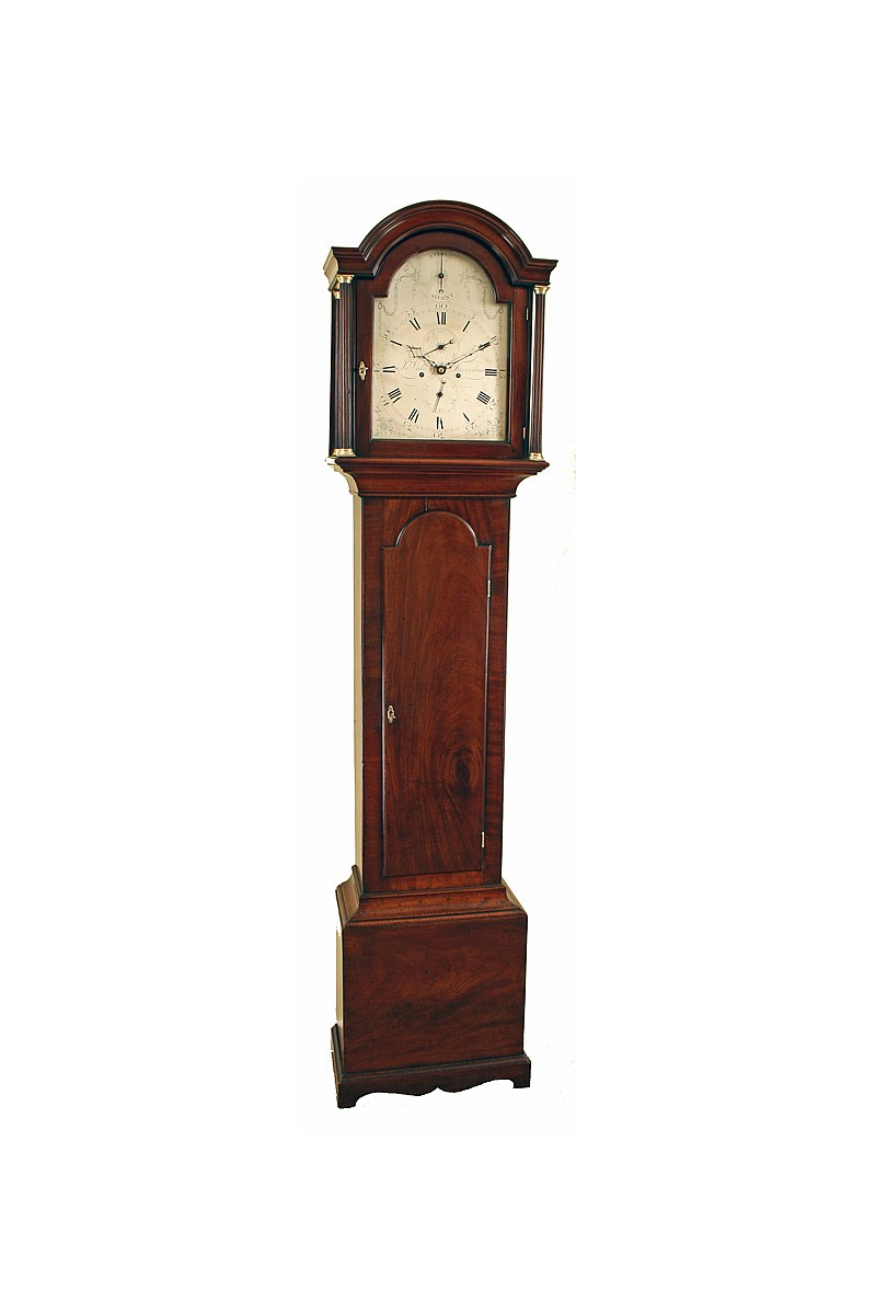 Antique Grandfather Clock by John Vidion of Faversham