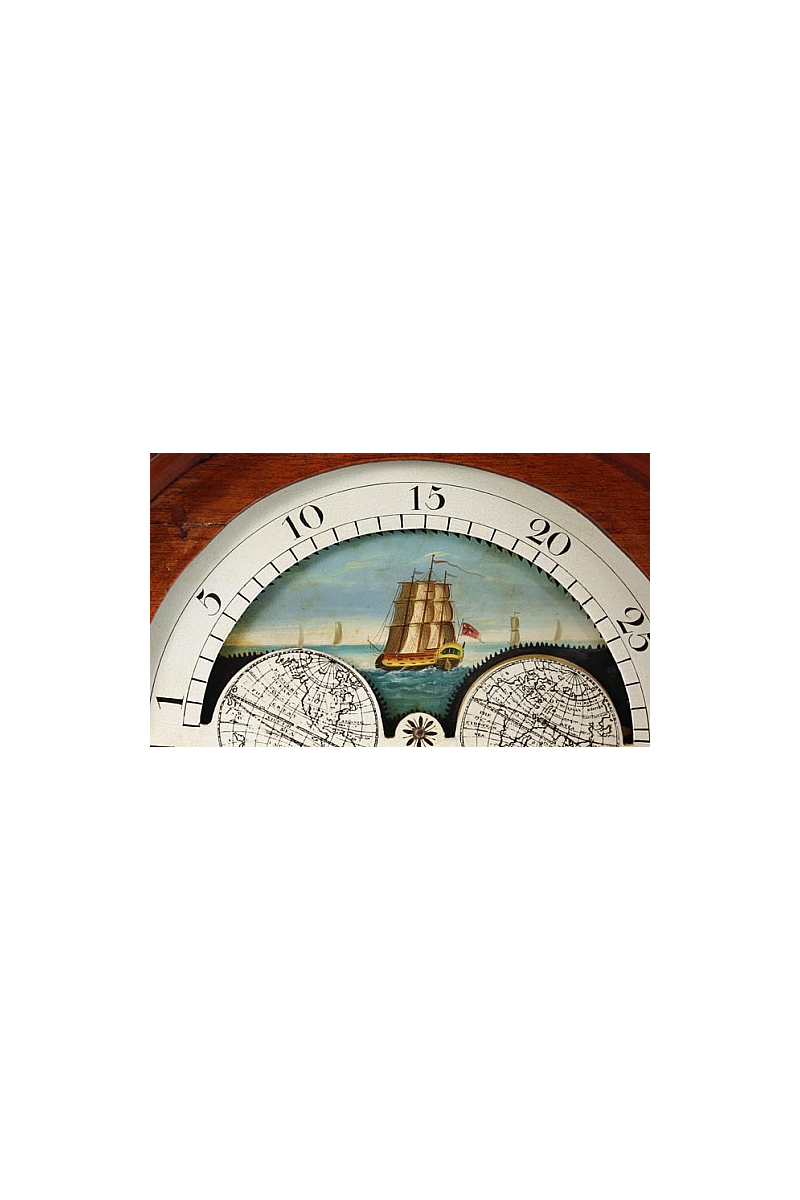 Grandfather Clock with Moonphase by M. Harris of Swansea
