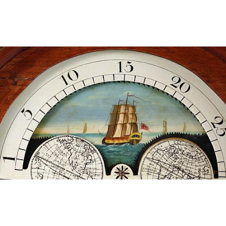 Grandfather Clock with Moonphase by M. Harris of Swansea