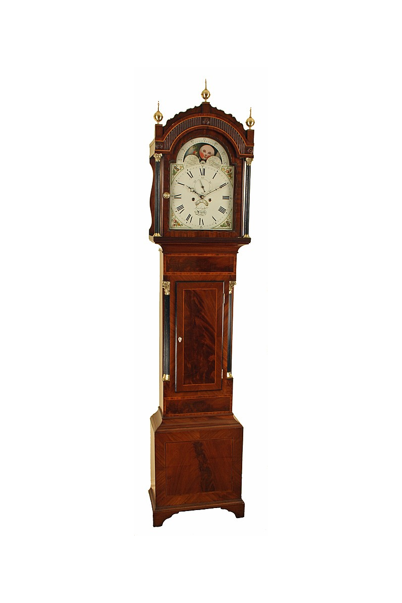 West Country Antique Grandfather Clock by Lawley & Co of Bath