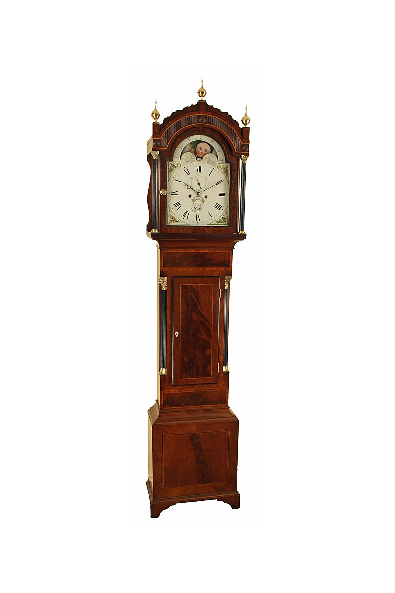 West Country Antique Grandfather Clock by Lawley & Co of Bath West Country Antique Grandfather Clock by Lawley & Co of Bath